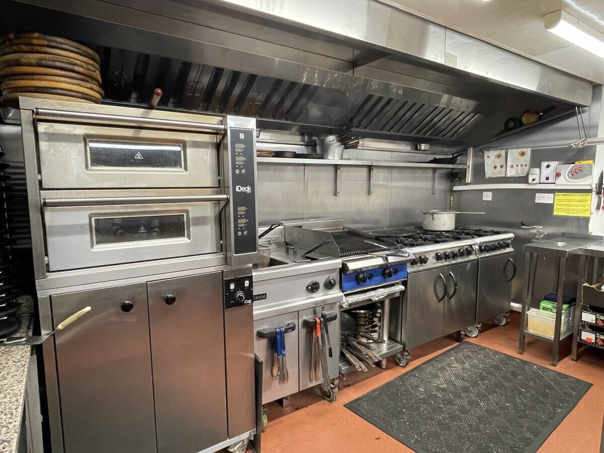 Italian Restaurant in Bathgate for sale, licensed, trading, beer garden, fully fitted