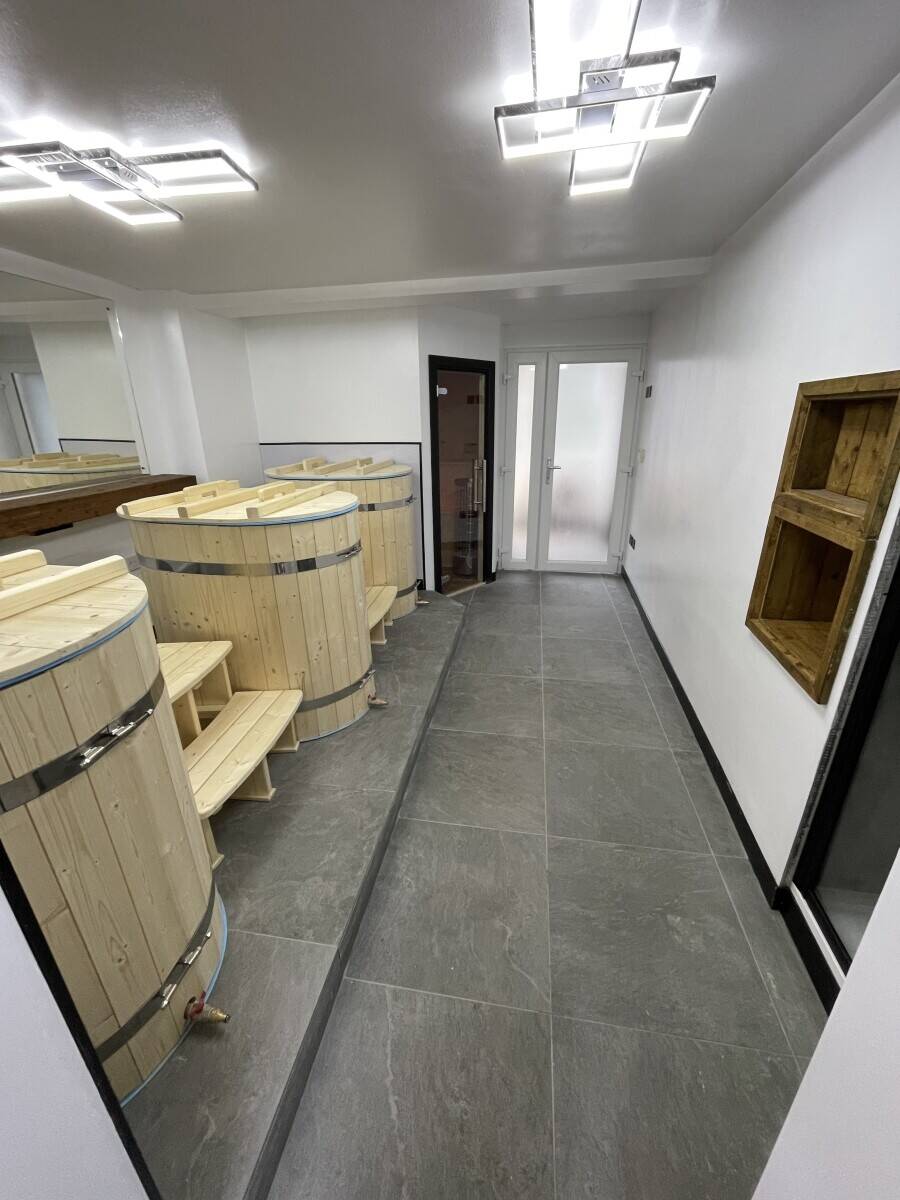 Contrast therapy suite and two bedroom flat
