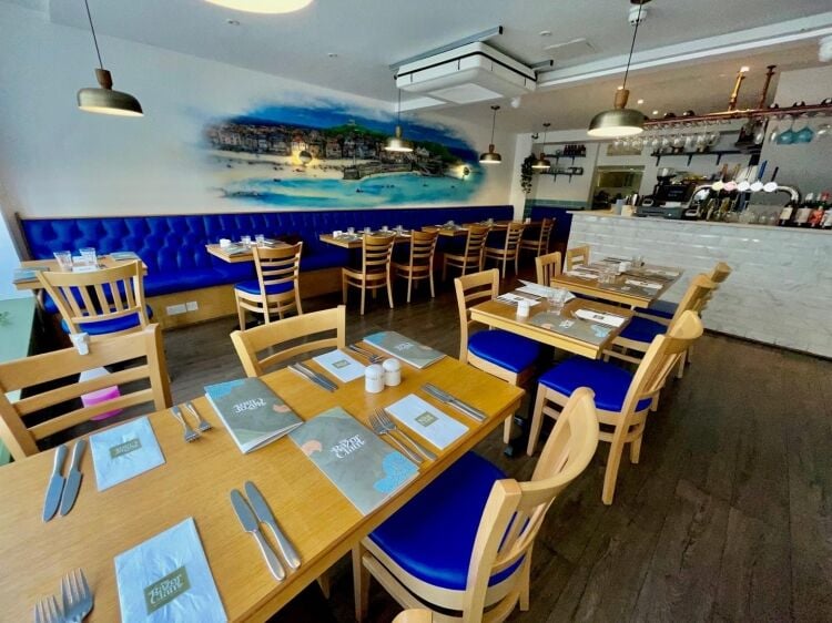Leasehold Seafood Restaurant Located In St Ives, Cornwall