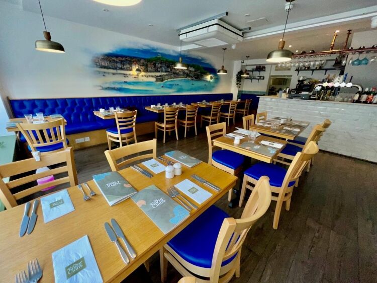 Leasehold Seafood Restaurant Located In St Ives, Cornwall