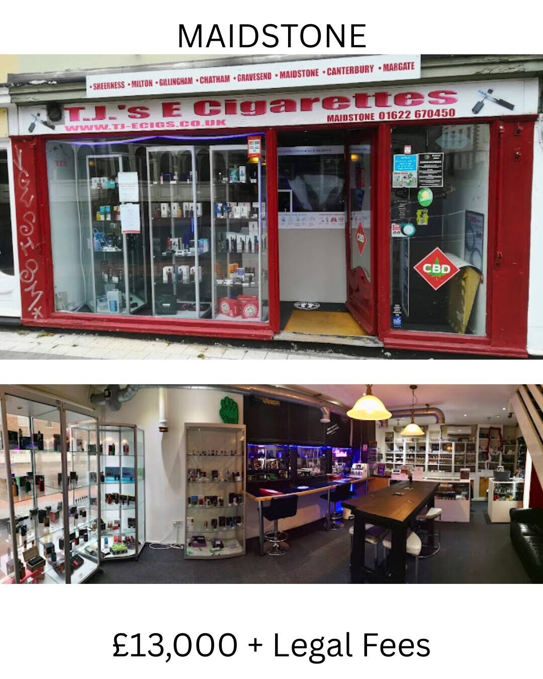 Chain of Vape Shops for sale in Kent Photo 12