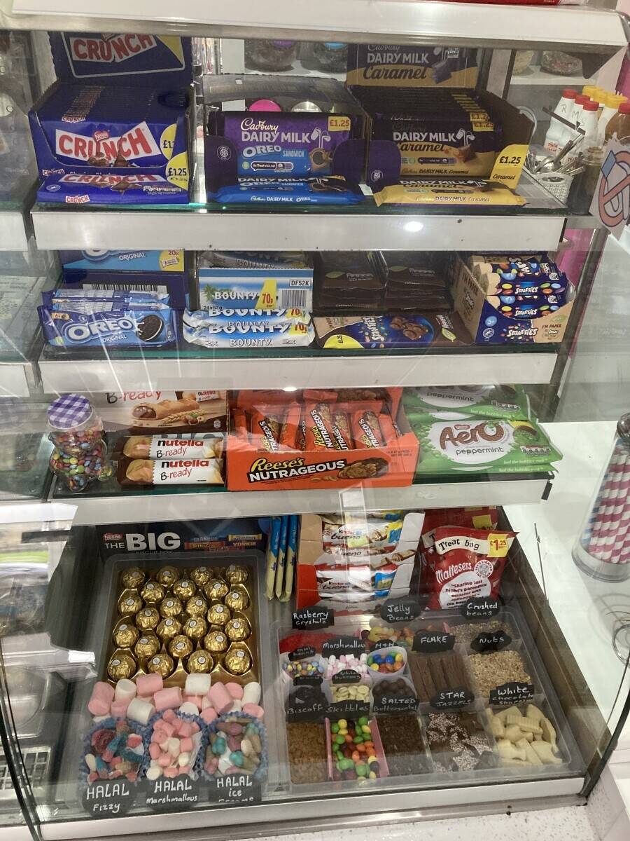 Dessert / Sandwich shop for sale in Bradford West Yorkshire.
