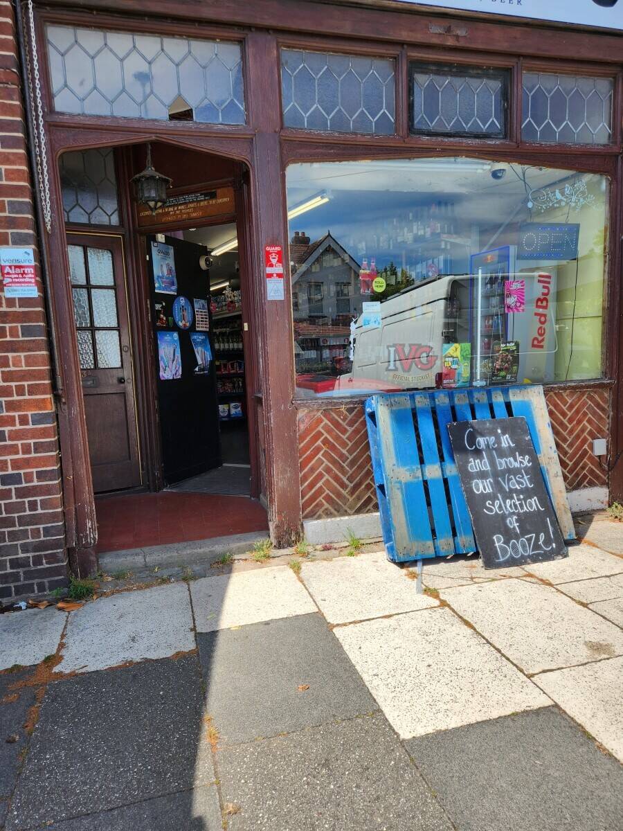 Convenience off licence sale south England