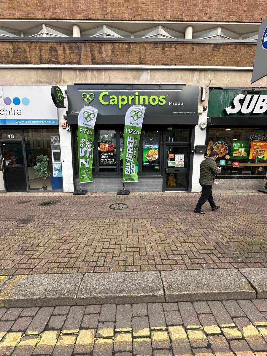 Caprinos Pizza Croydon London Franchise