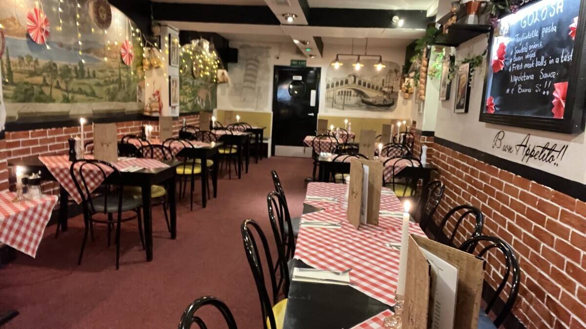 Highly Rated & Established Italian Restaurant and Takeaway for Sale in Devizes Wiltshire