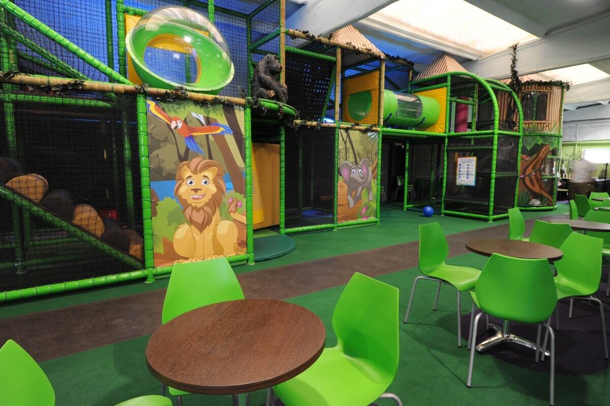 Large Jungle-Themed Soft Play Centre Playframe, Toddler Area, Baby Area, &ndash; Setup Ready for Relocation or New Venue! Photo 12