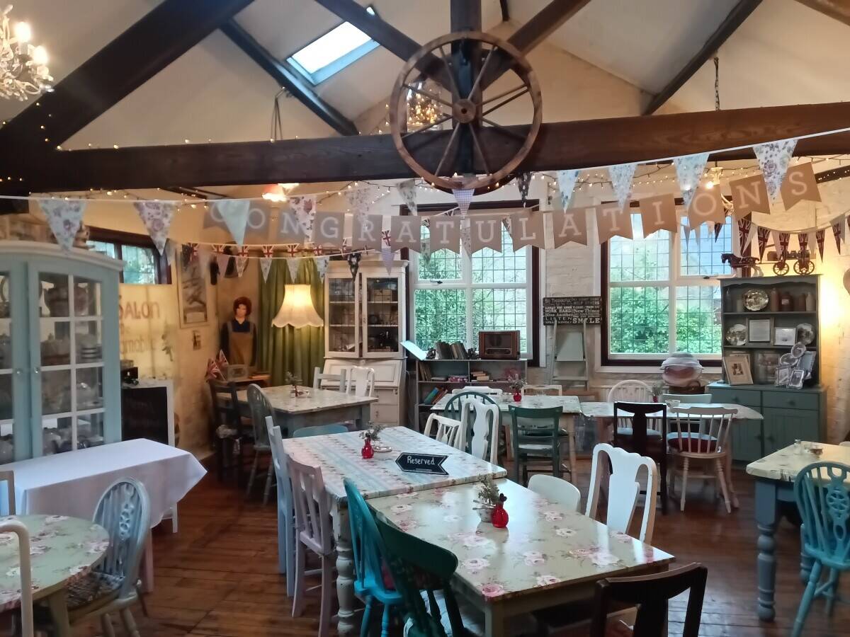 Leasehold Award Winning Vintage Tea Room Café Sandwich Dessert Tea Coffee Business Chorley For Sale Photo 12