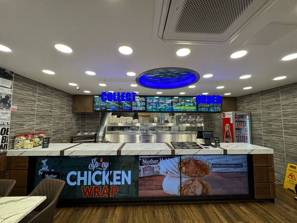 Reputable Fish and chips restaurant Franchise for sale (Mother Hubbards)