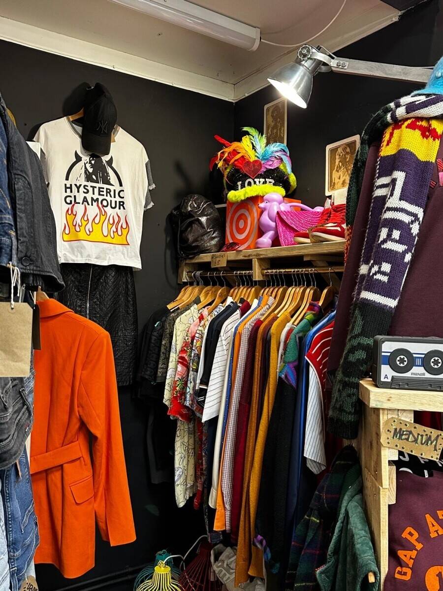 Revibe Vintage Clothing Stall – Turnkey Business for Sale (Hereford Market)