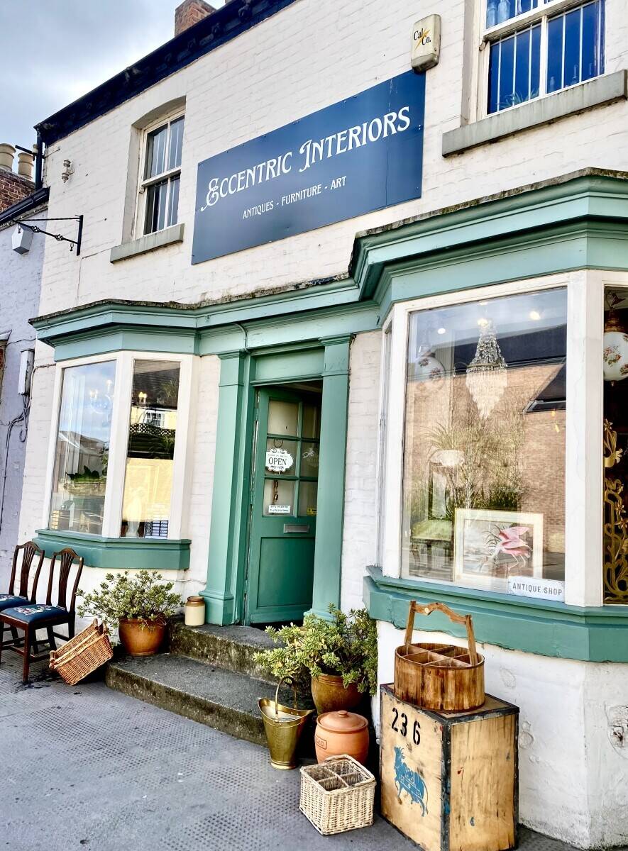 Antiques & Interiors Shop for sale in bustling North Yorkshire town