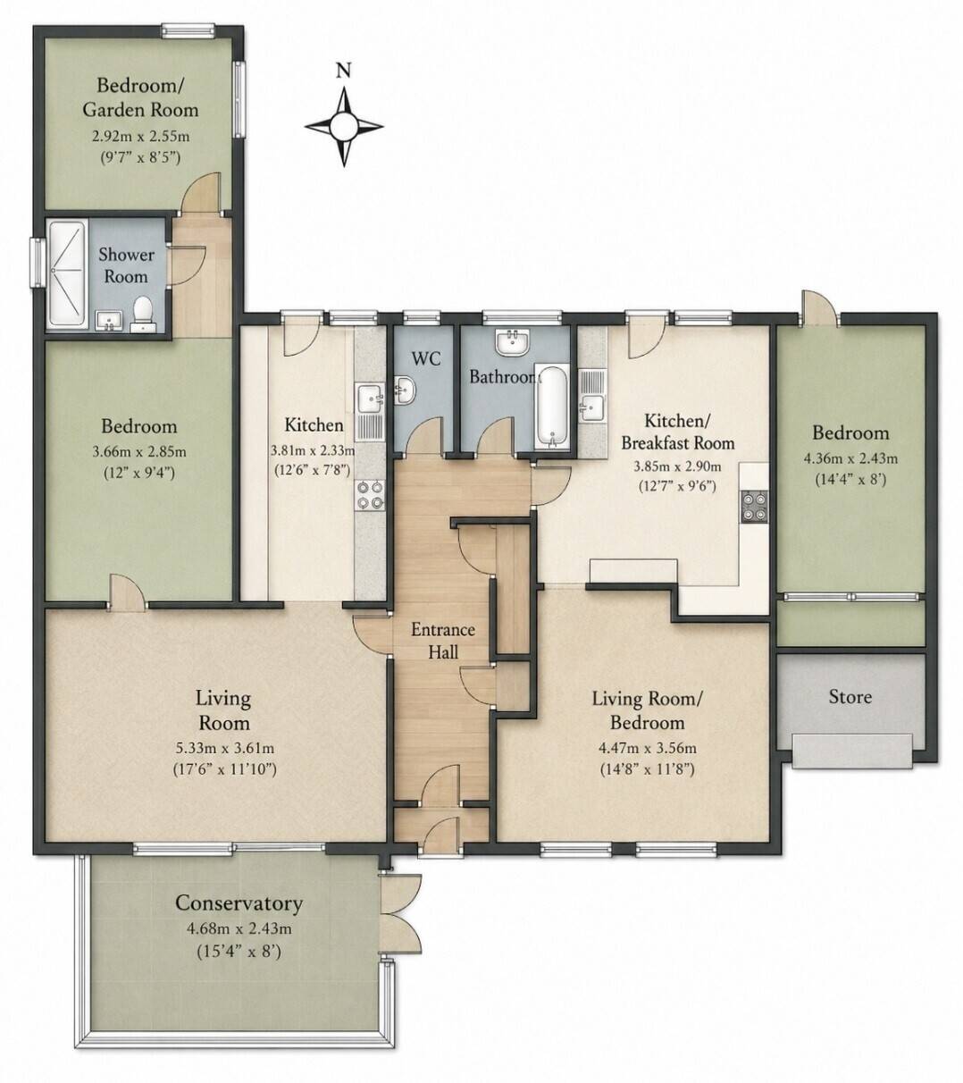 Immaculate Home with Income, Granny annex / letting unit or larger family home. Photo 12