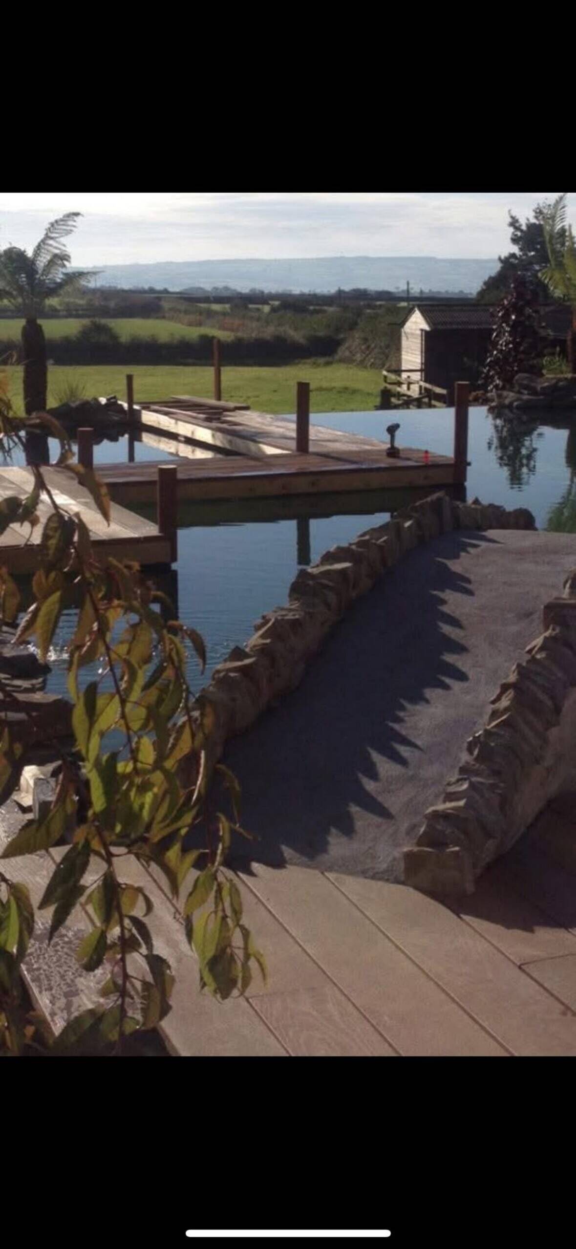 Specialist water feature construction business 