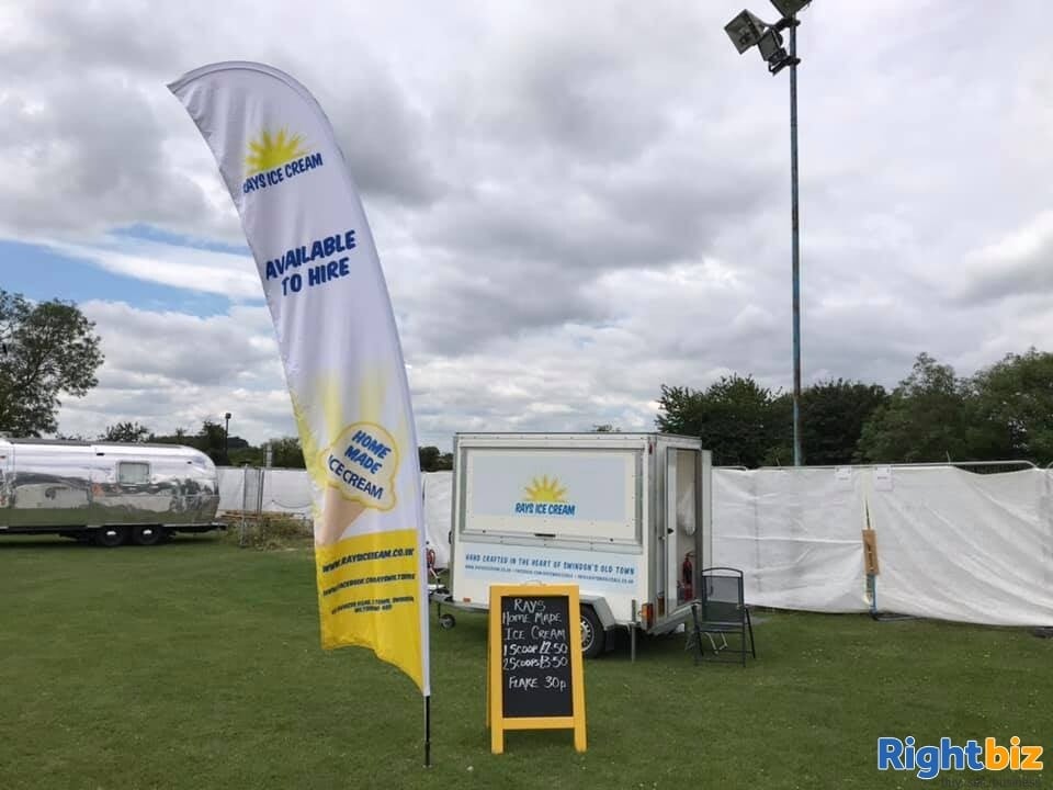 Growing, premium ice cream business - parlour, manufacturing, wholesale, events