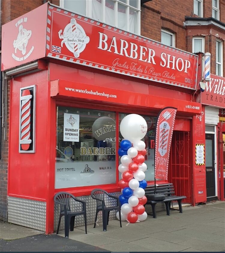 FIVE STAR BARBERS SHOP ON MERSEYSIDE