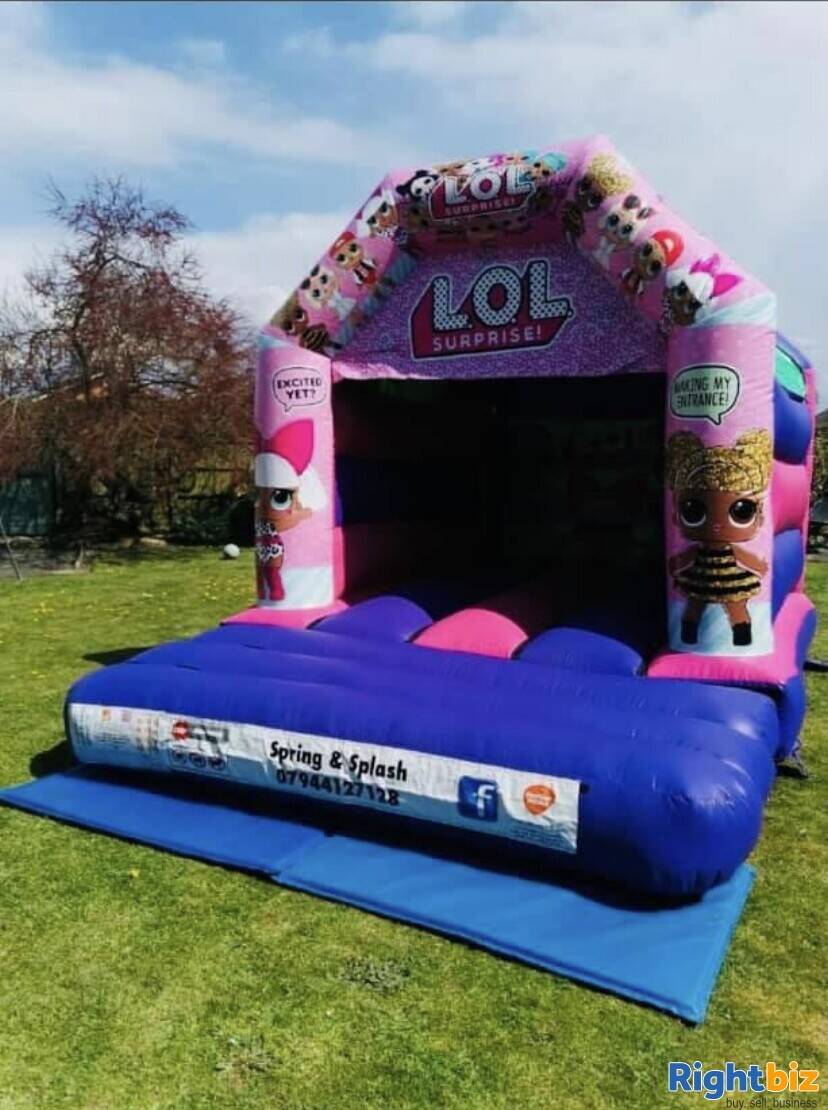 Bouncy castle Business for Sale & Van/FB page & website Photo 13