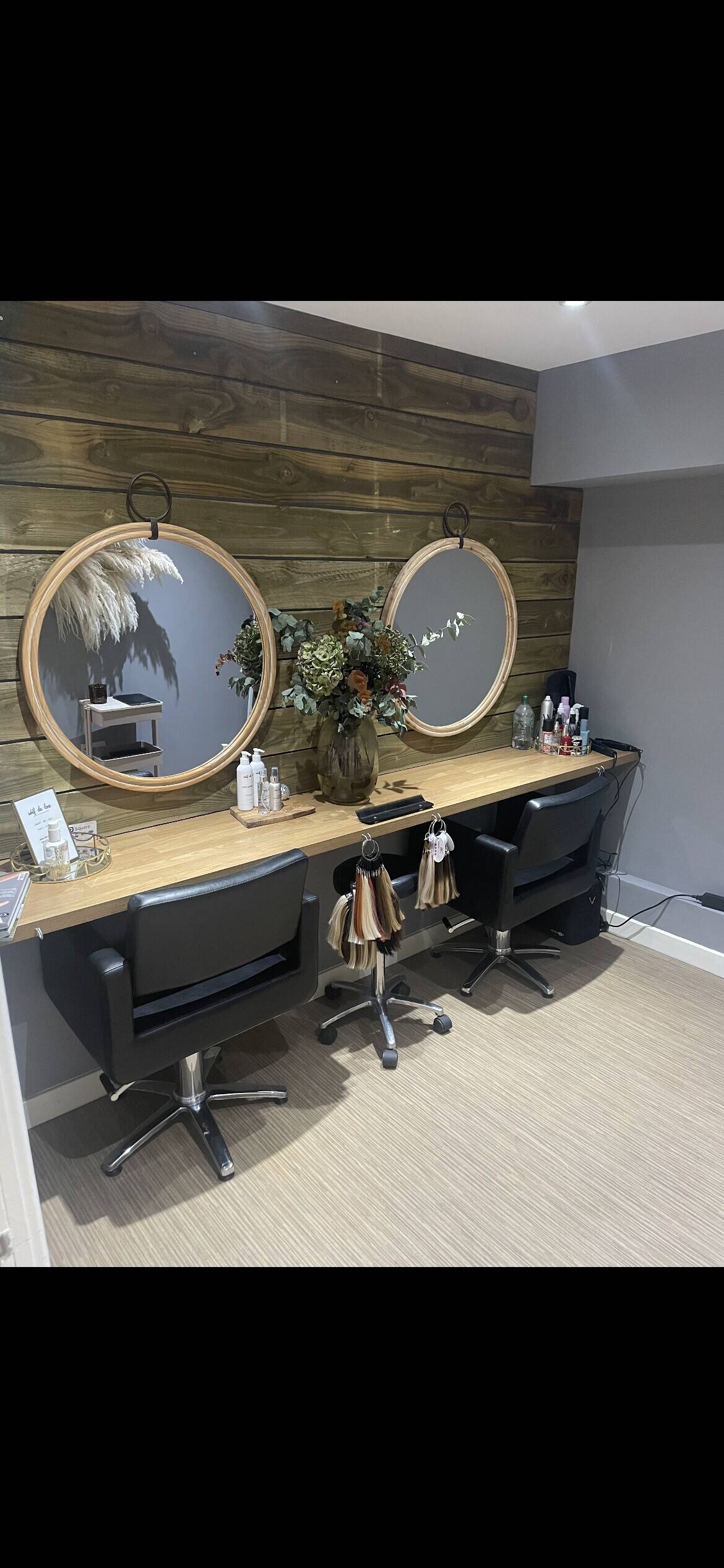 Hair and makeup salon