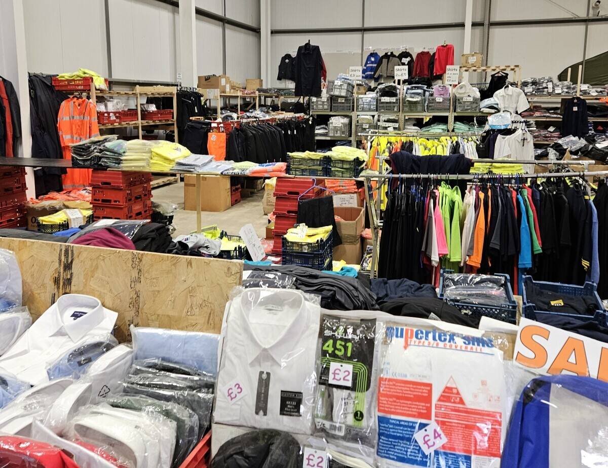 Workwear Business for Sale, Stock only or Business with Rented Premises 