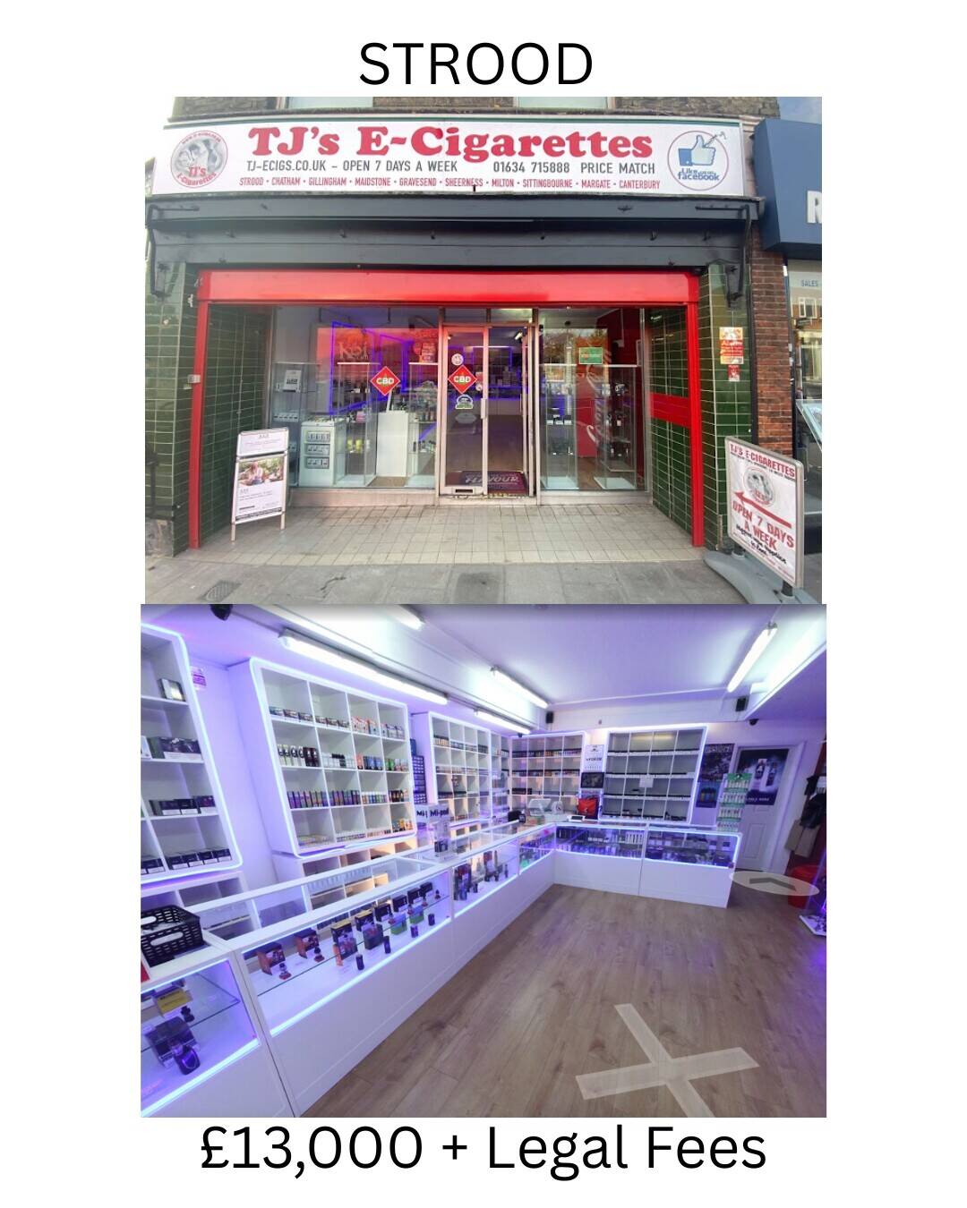 Chain of Vape Shops for sale in Kent Photo 13