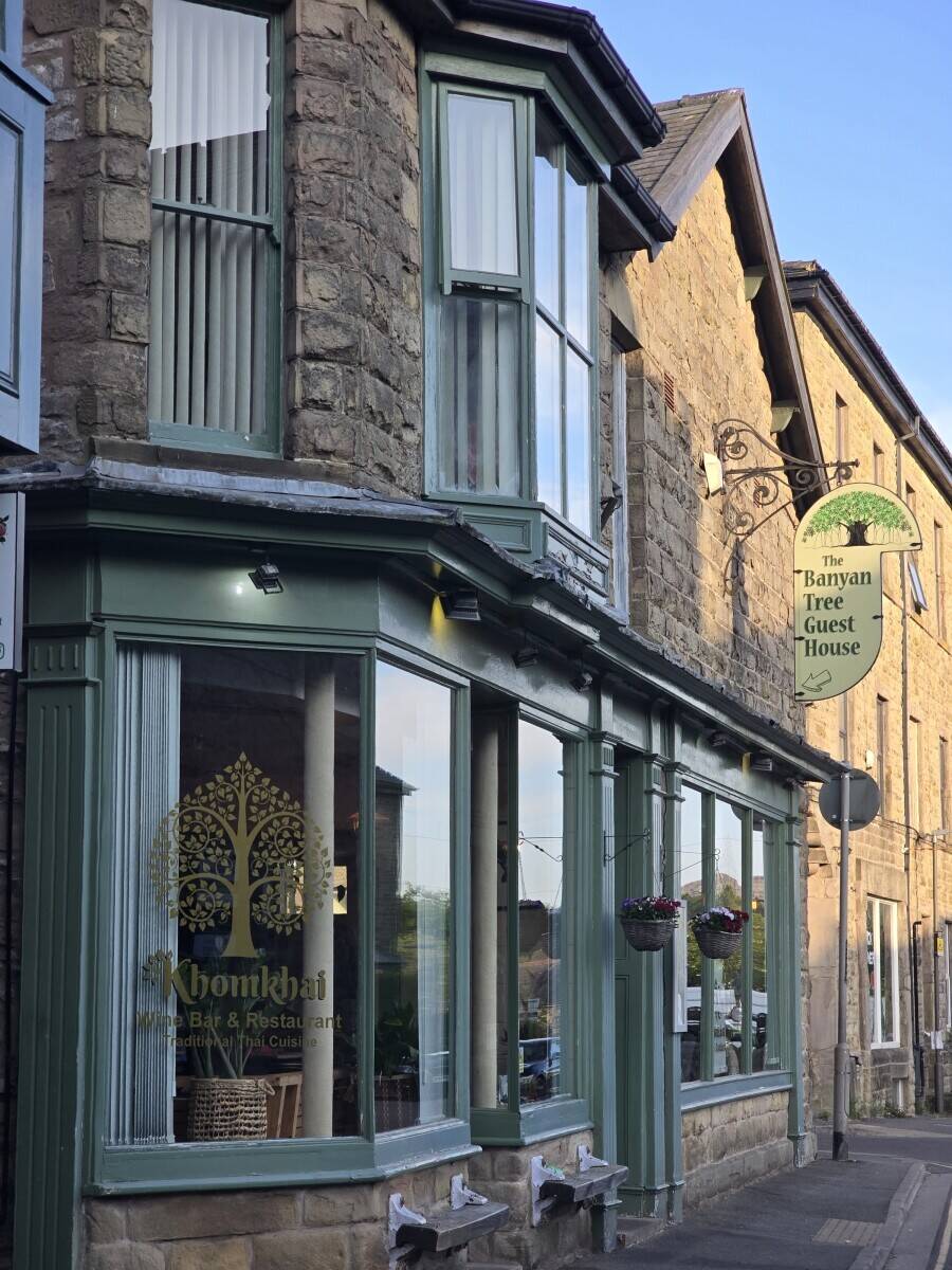 Thai Restaurant and Guest House for sale in Buxton Derbyshire.