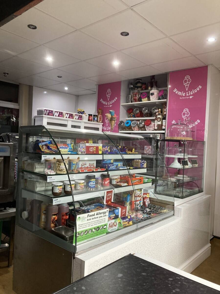 Dessert / Sandwich shop for sale in Bradford West Yorkshire.