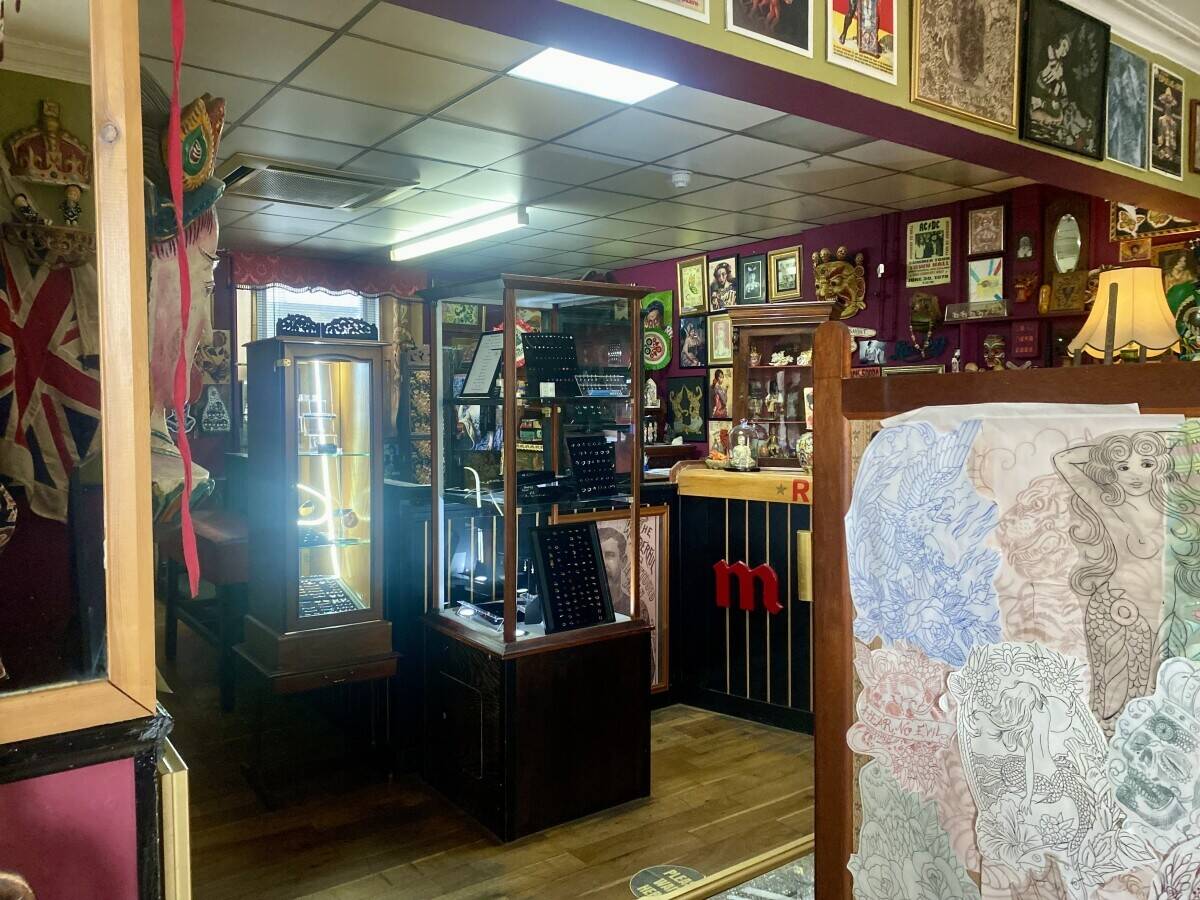 Unique Custom Tattoo Studio for sale in Devon 