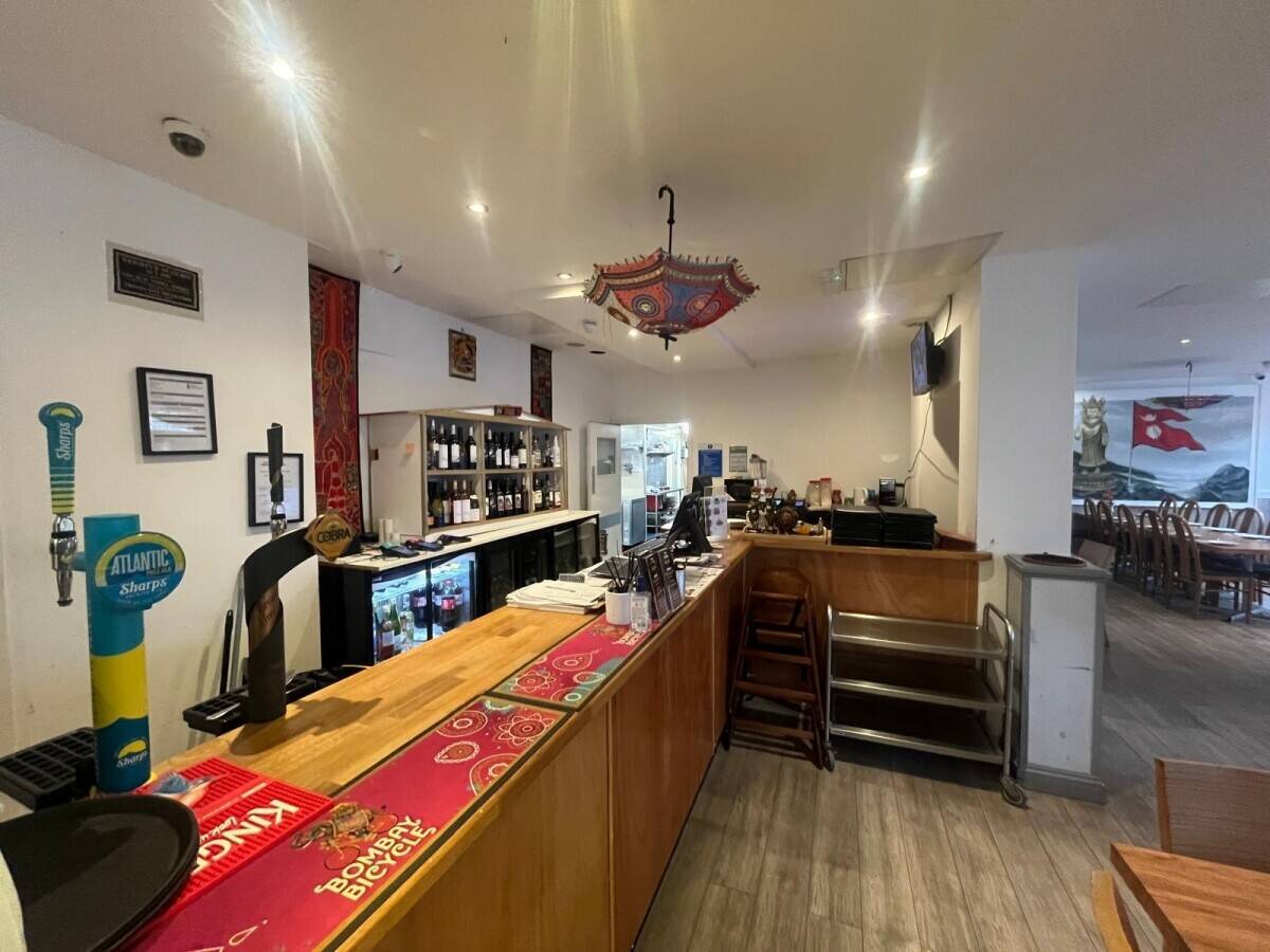 Nepalese Indian Restaurant for sale in Falmouth Cornwall
