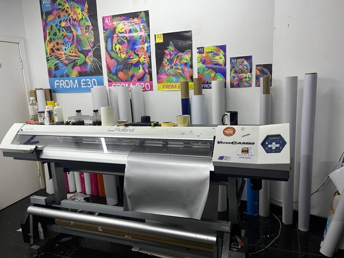 Established Print & Sign Business for Sale in Manchester