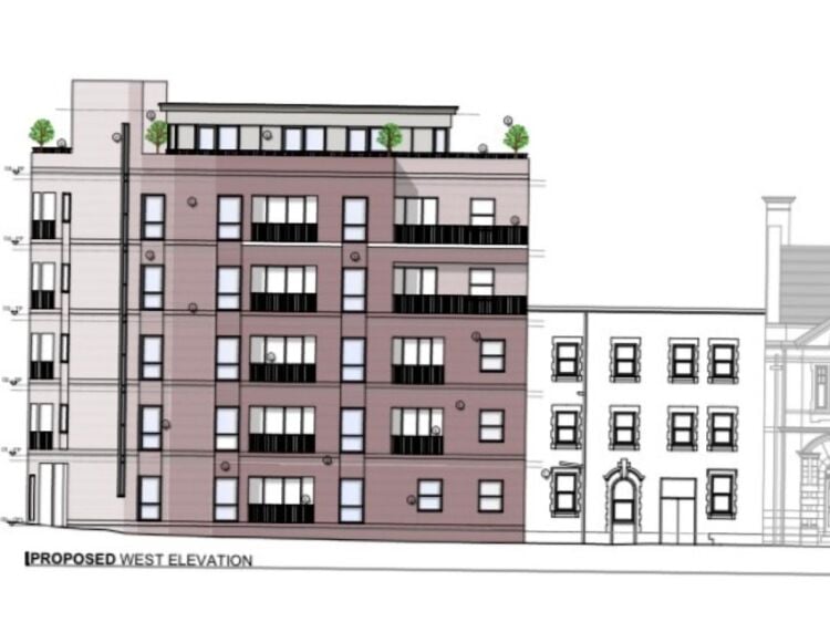 Freehold Town Centre Apartment Block Located in Rotherham, South Yorkshire