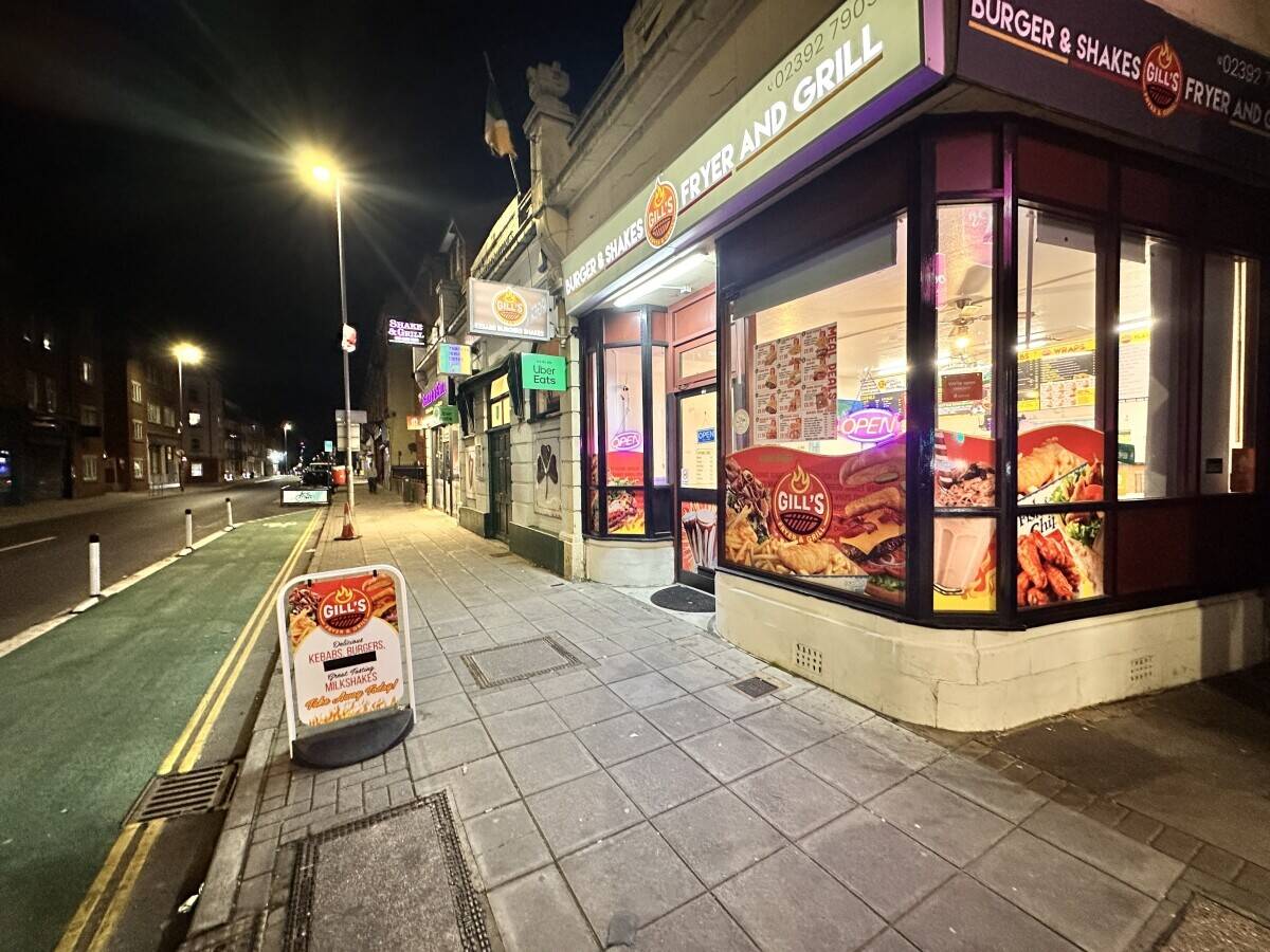 Kebab shop running business for sale 10 leasehold rent