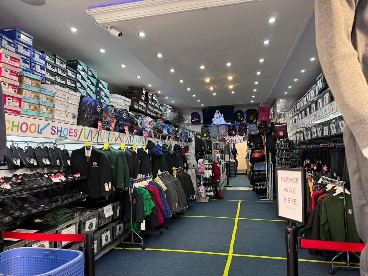 Well Established Schoolwear Business in East London, Huge Growth Potential