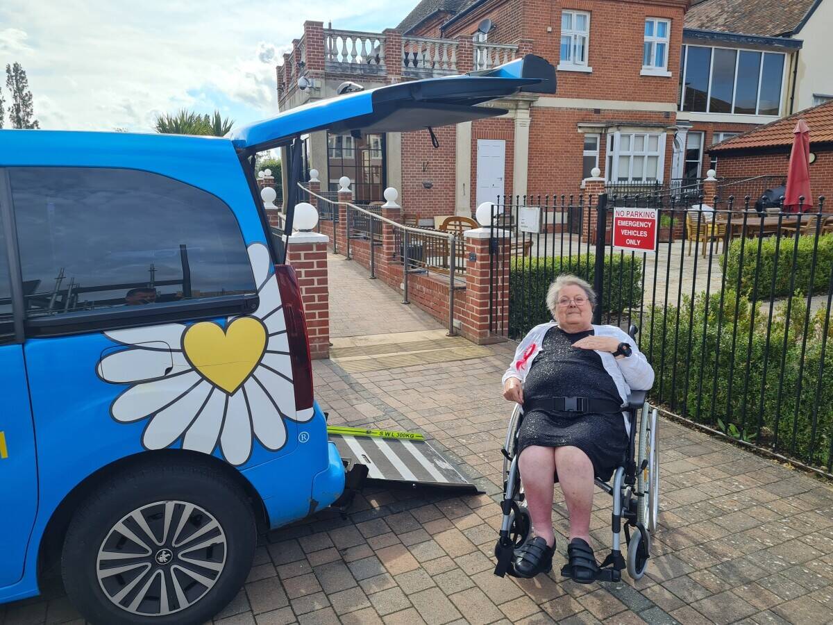 Wheelchair accessible transport and companionship in Ipswich
