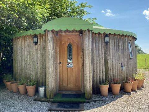 CUMBRIA - HISTORIC PUBLIC HOUSE WITH LOG CABIN AND YURT ACCOMMODATION