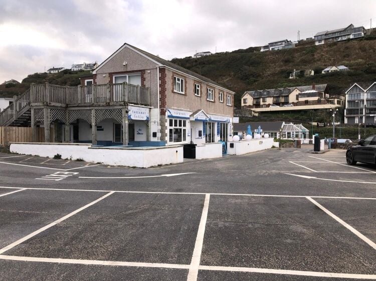 Leasehold Sea Front Café Bar & Takeaway Located In Portreath