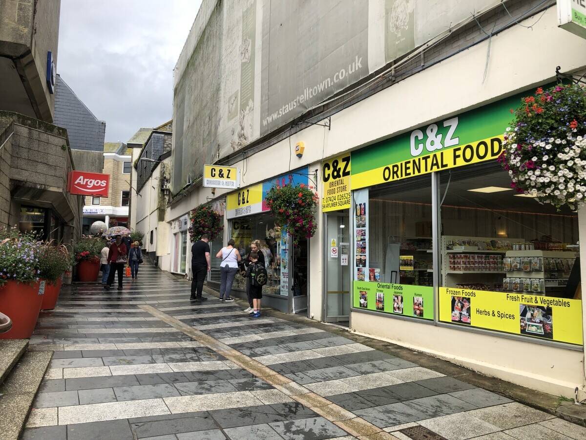 Oriental Food & Grocery store for sale in St. Austell with Increasing Turnover