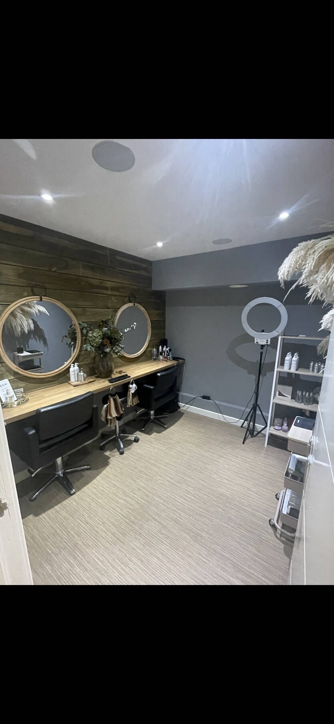 Hair and makeup salon