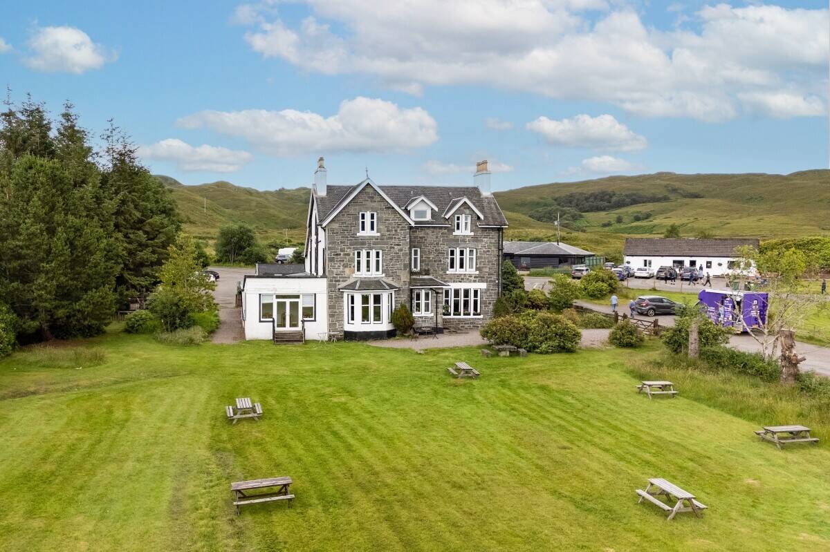 Impressive 8 Bedroom Country House Hotel on the Banks of Loch Shiel