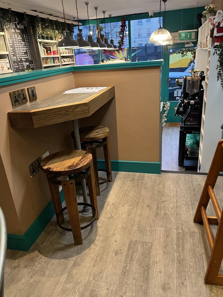 Charming cafe in Clifton Village