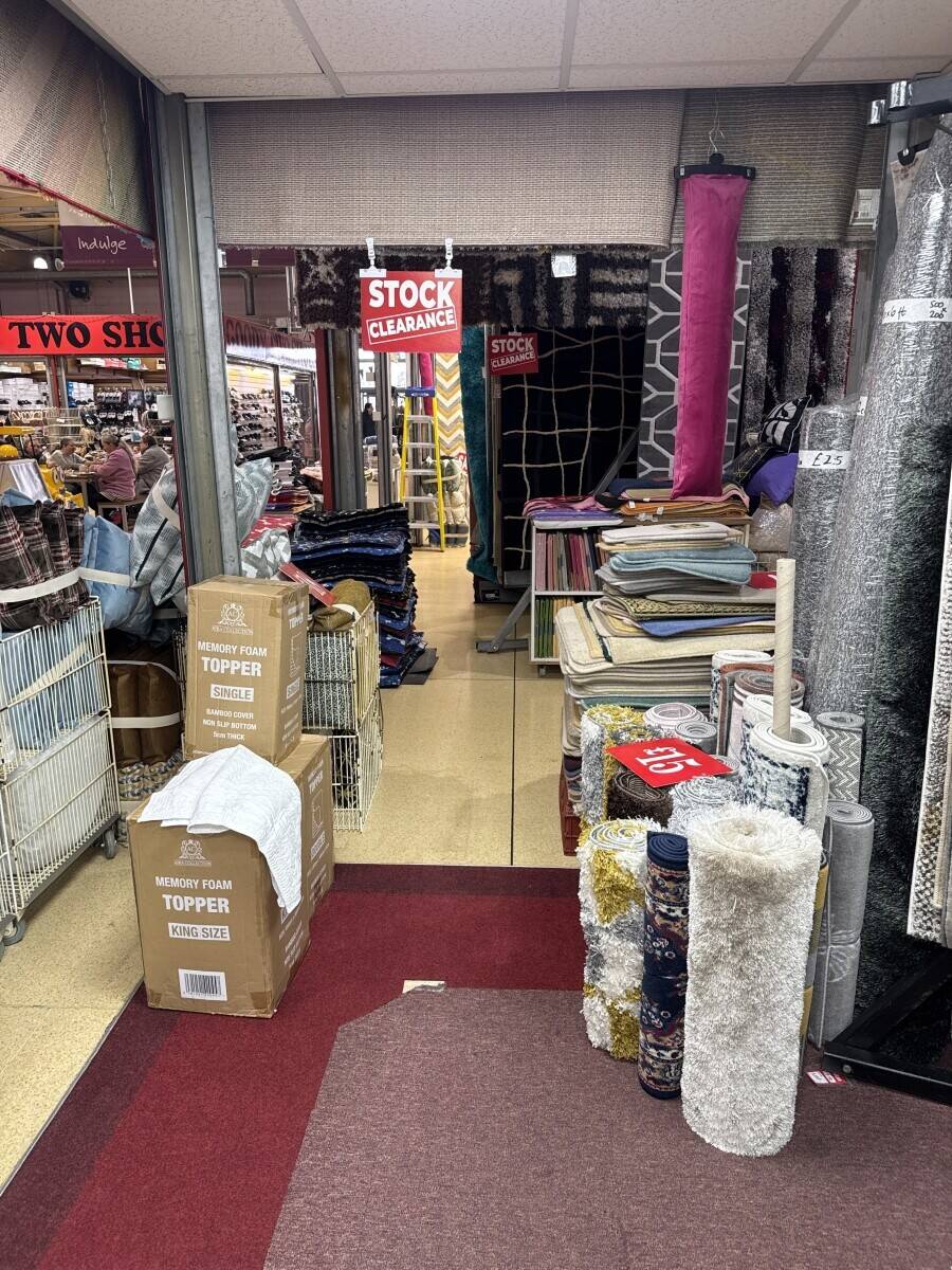 Busy Bedding & Homeware Shop in Busy Gorton Market Photo 14