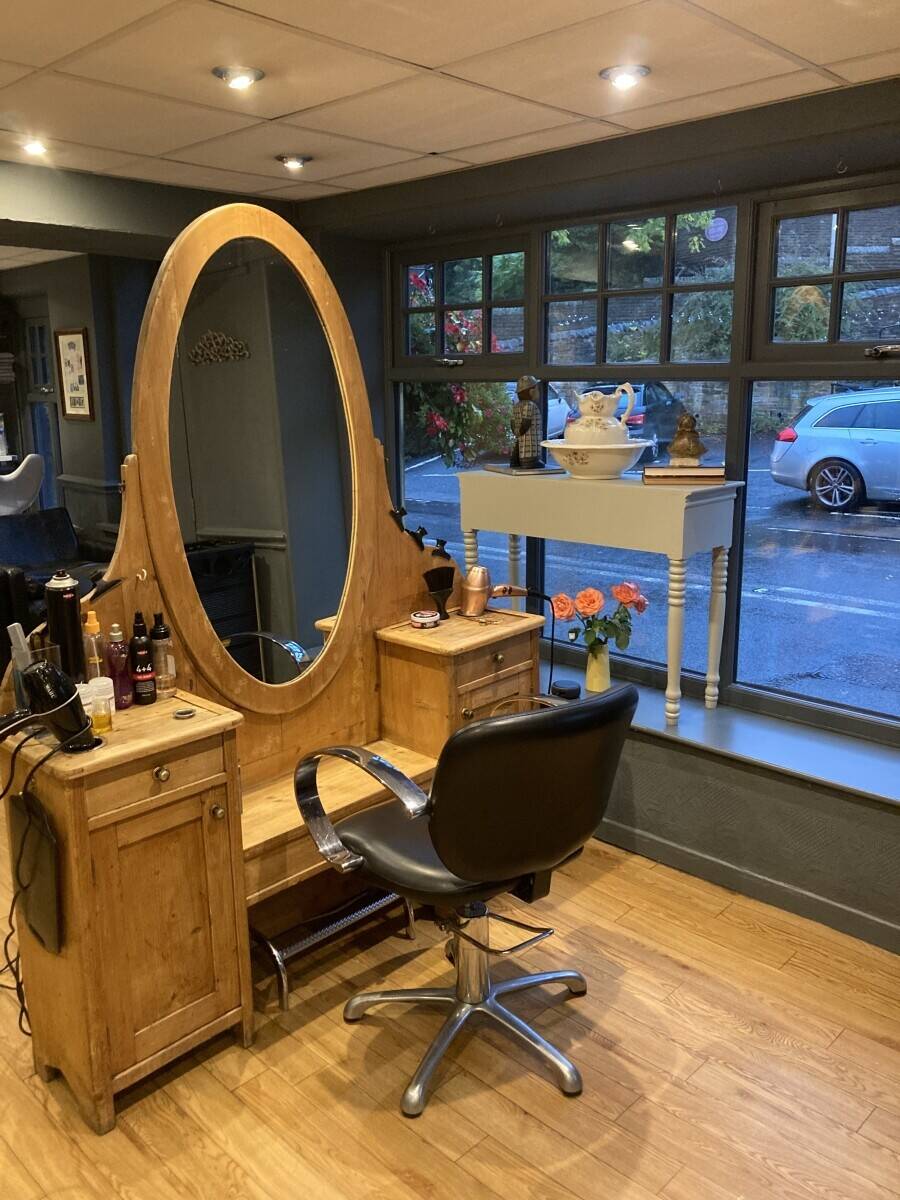Shop for sale in affluent South Manchester village