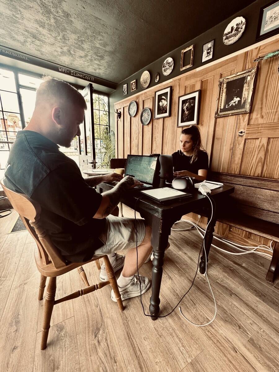 New, Unique Coffee shop and Wine bar in a developing town