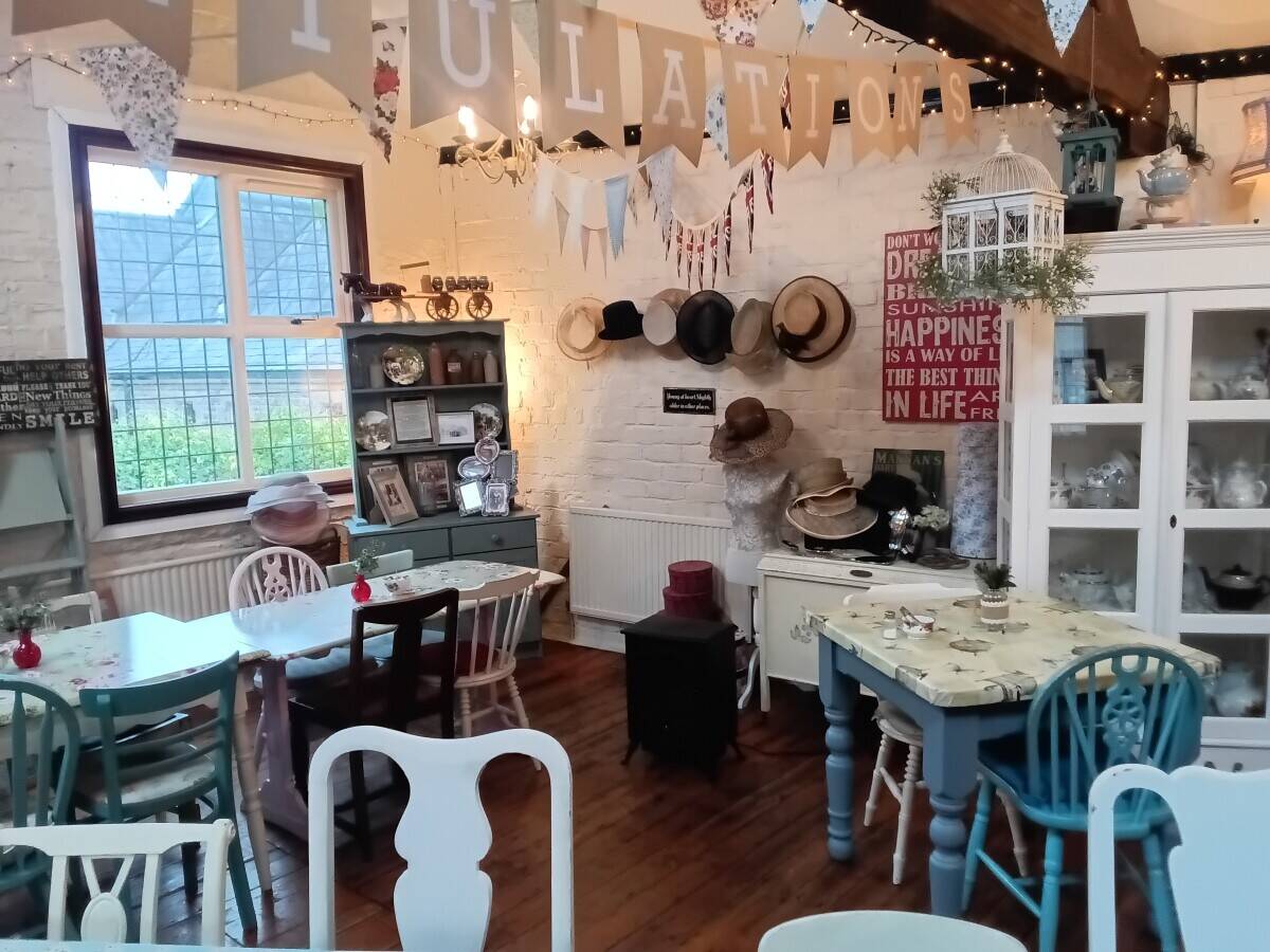 Leasehold Award Winning Vintage Tea Room Café Sandwich Dessert Tea Coffee Business Chorley For Sale Photo 14