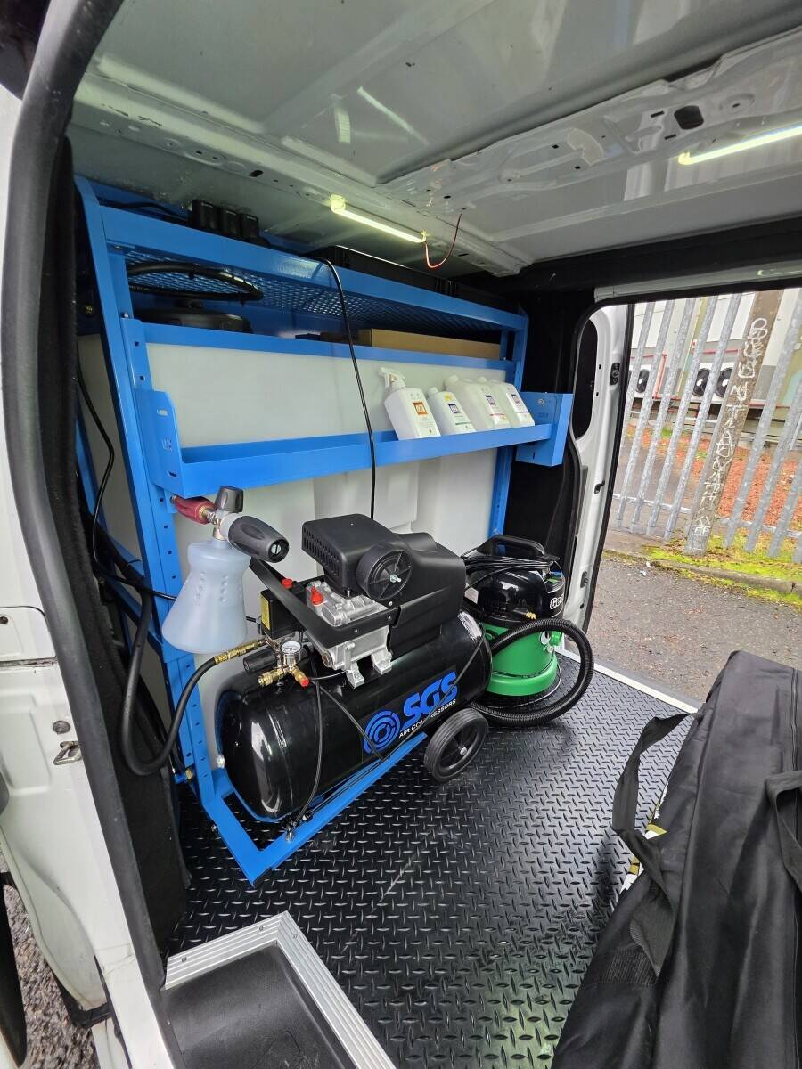Professional Mobile Valeting Van –Equipment Under Warranty Photo 14