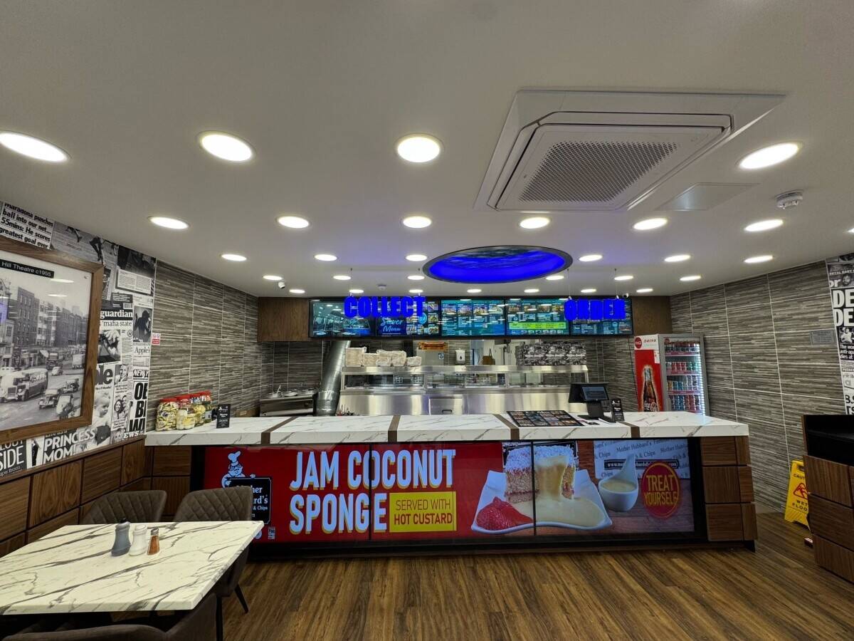 Reputable Fish and chips restaurant Franchise for sale (Mother Hubbards)