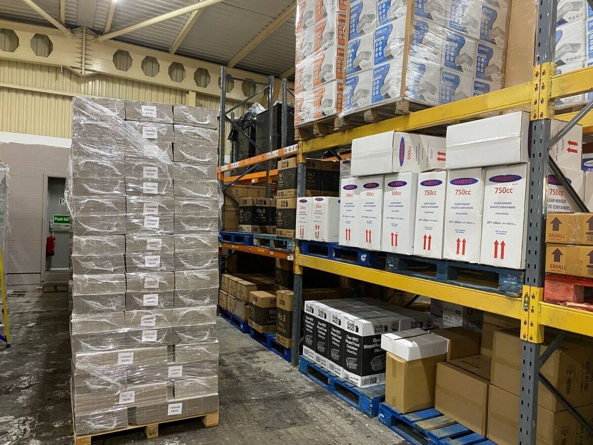 DISPOSABLE FOOD PACKAGING