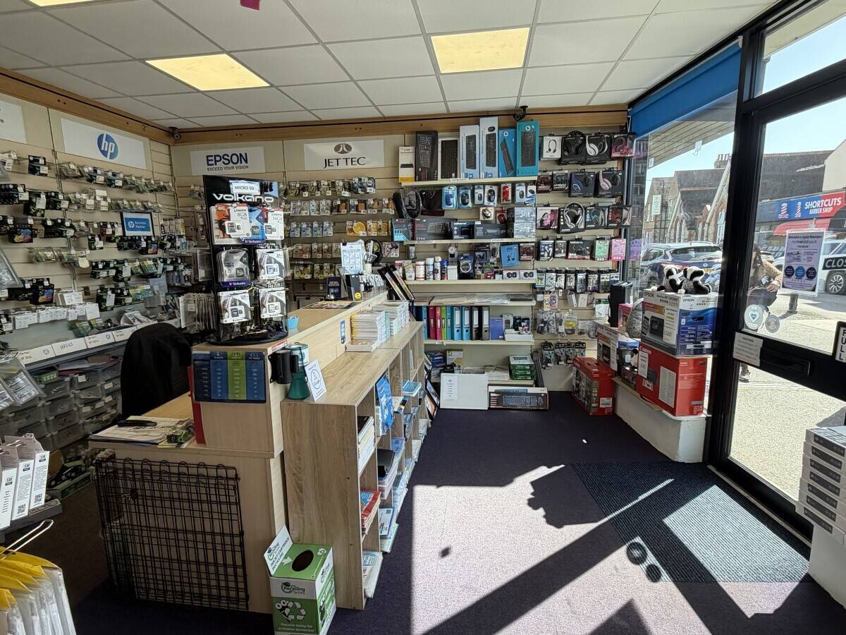 Well established ink cartridge retail shop in Seaford, East Sussex