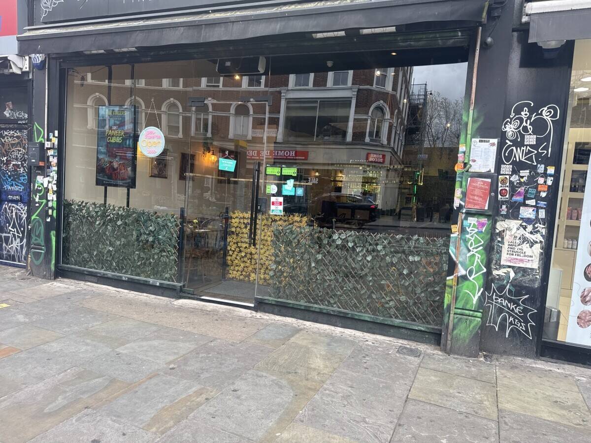 Indian restaurant sale in central London next to Shoreditch zone 2