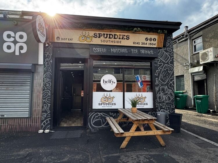 Baked potato shop Spuddies for sale in Cardonald Glasgow