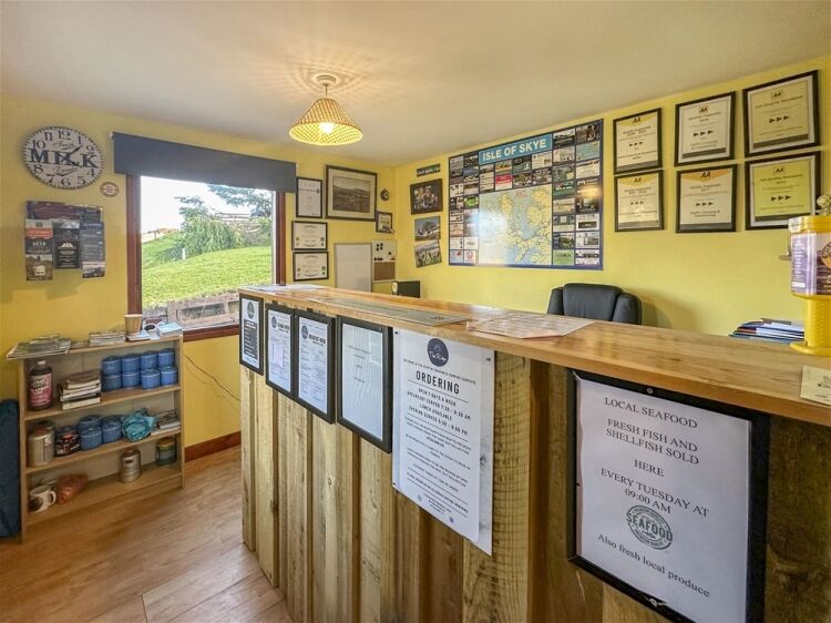 Staffin Caravan & Camping Site with Self-Catering Accommodation