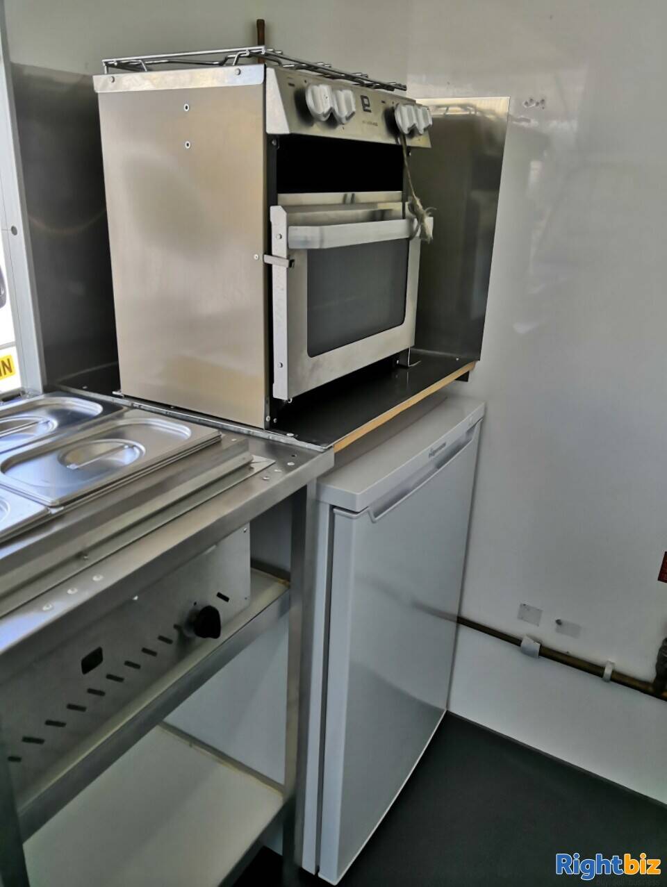 Freehold catering trailer & pitch for sale in Preston farm industrial estate, Stockton on tees.
