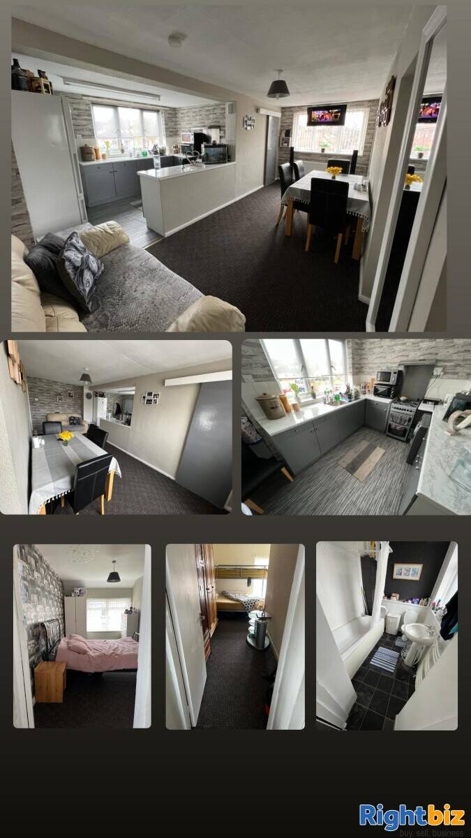 Leasehold Barber shop for sale with 2 bed flat